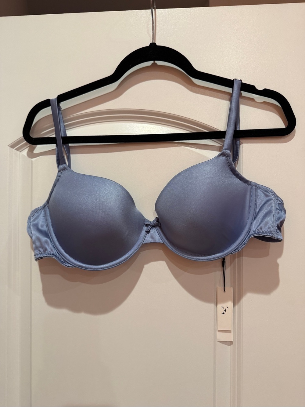 Fleur du Mal Powder Blue Smooth Underwire Bra
